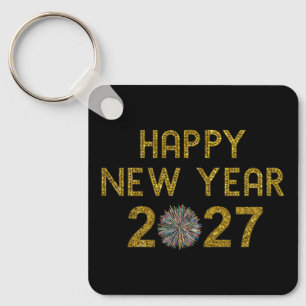 Llavero Feliz Año Nuevo 2027