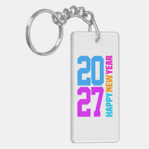 Llavero Feliz Año Nuevo 2027