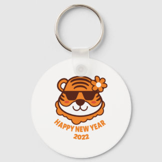 Llavero Feliz Año Nuevo del Tigre