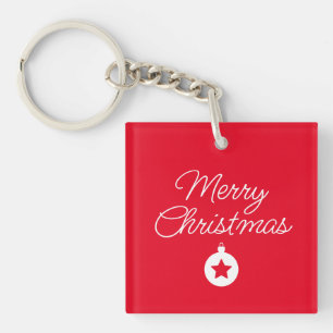 Llavero Feliz Año Nuevo Feliz Navidad Temporada de Vacacio