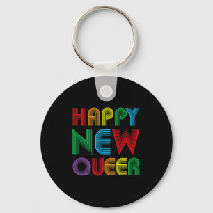 Llavero Feliz año nuevo queer gay lgbt divertido años lgbt