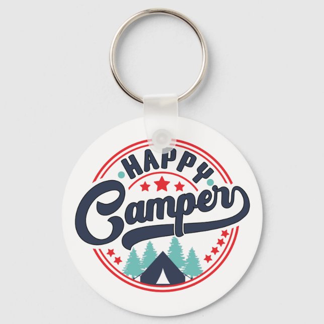 Llavero Feliz Camper (Anverso)