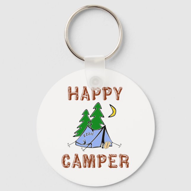 LLAVERO FELIZ CAMPER (Anverso)