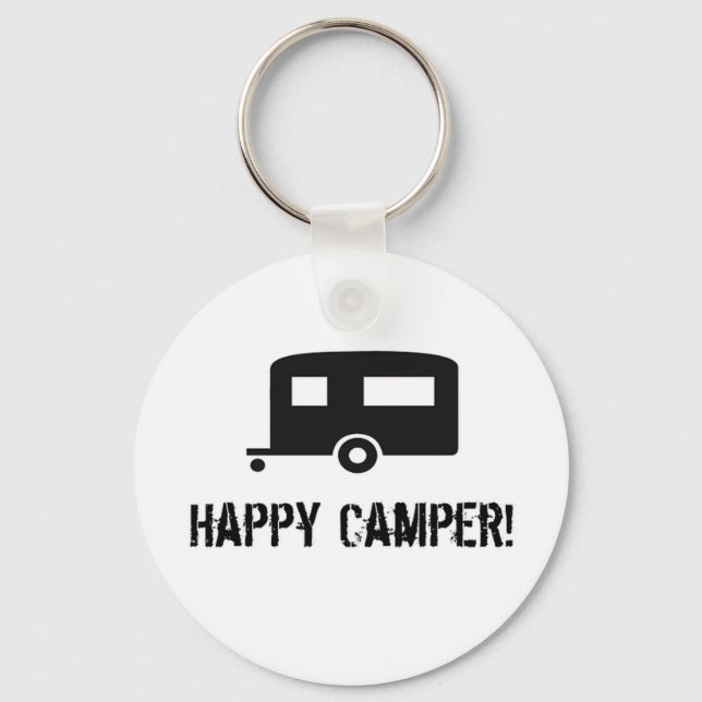Llavero ¡Feliz Camper! (Anverso)
