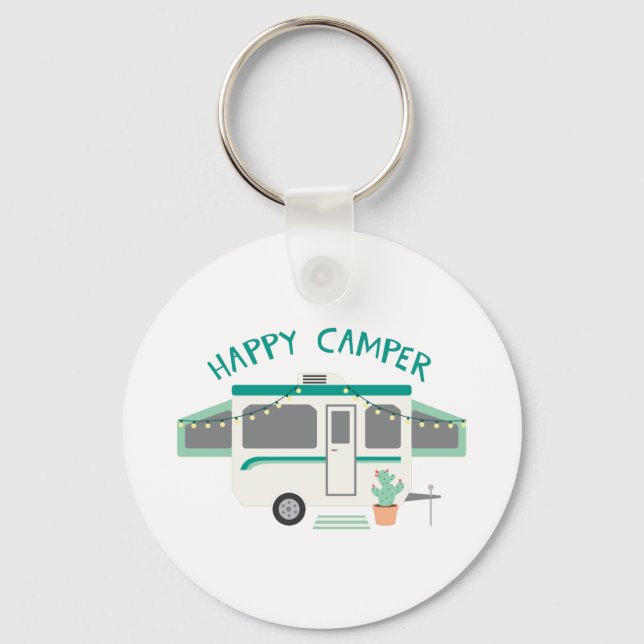 Llavero Feliz Camper (Anverso)