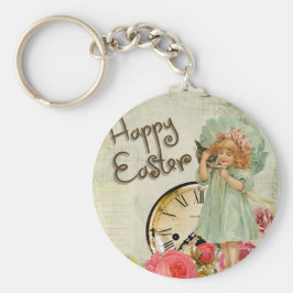 Llavero feliz chica de Pascua