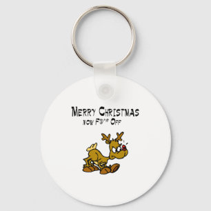 Llavero Feliz Chrismas ahora F*ck apagado