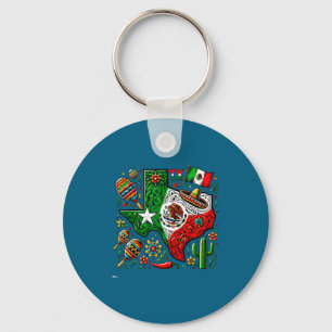 Llavero Feliz cinco de mayo fiesta mexicana hombres mujere