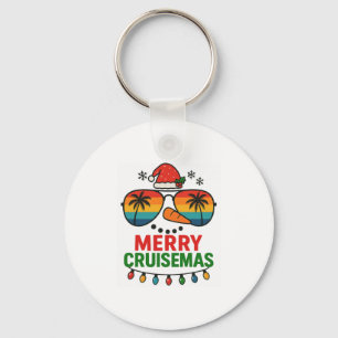 Llavero Feliz Cruisemas 2025 Navidad Santa Muñeco de Nieve