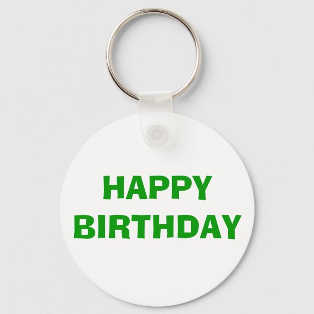 LLAVERO FELIZ CUMPLEAÑOS (Anverso)