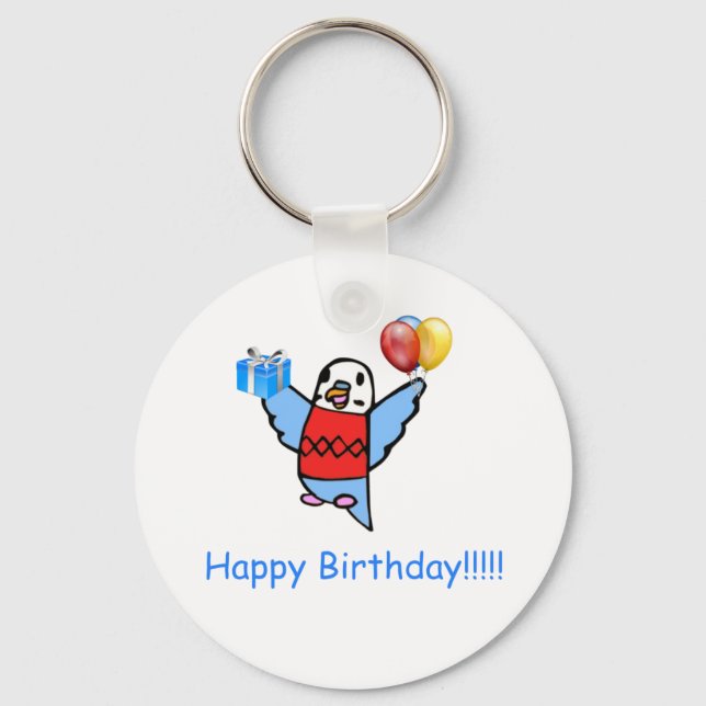 Llavero ¡Feliz cumpleaños! (Anverso)