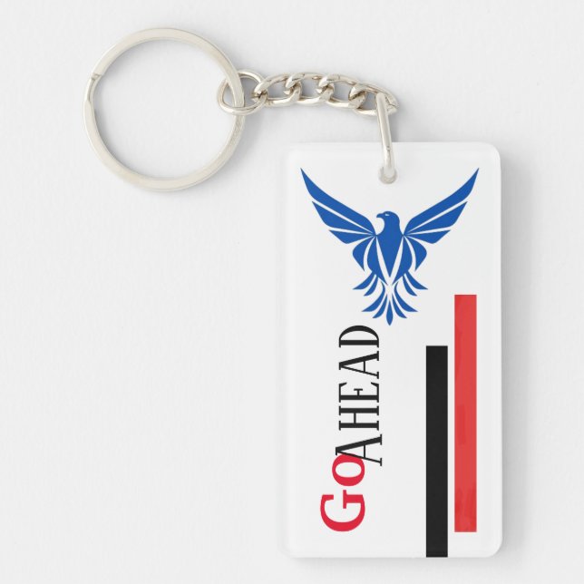 Llavero Feliz cumpleaños Acrílico Keychain (Frente)