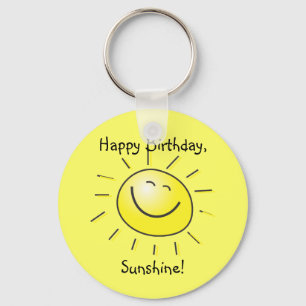 Llavero ¡Feliz cumpleaños, Sunshine!