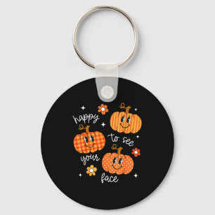 Llavero Feliz De Ver Tu Cara Calabaza Halloween Otoño Th