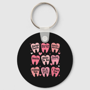 Llavero Feliz dentista dental dientes diente divertido de 