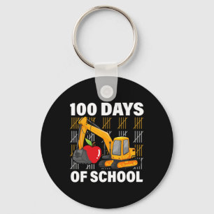 Llavero Feliz Día 100 de la Construcción de Excavadores Es