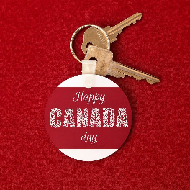 Llavero Feliz Día de Canadá (Subido por el creador)
