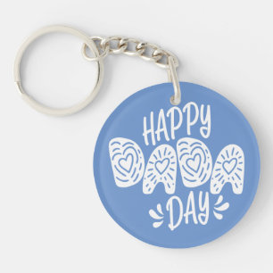 Llavero Feliz Día de Dada Feliz Día del Padre   Keychain