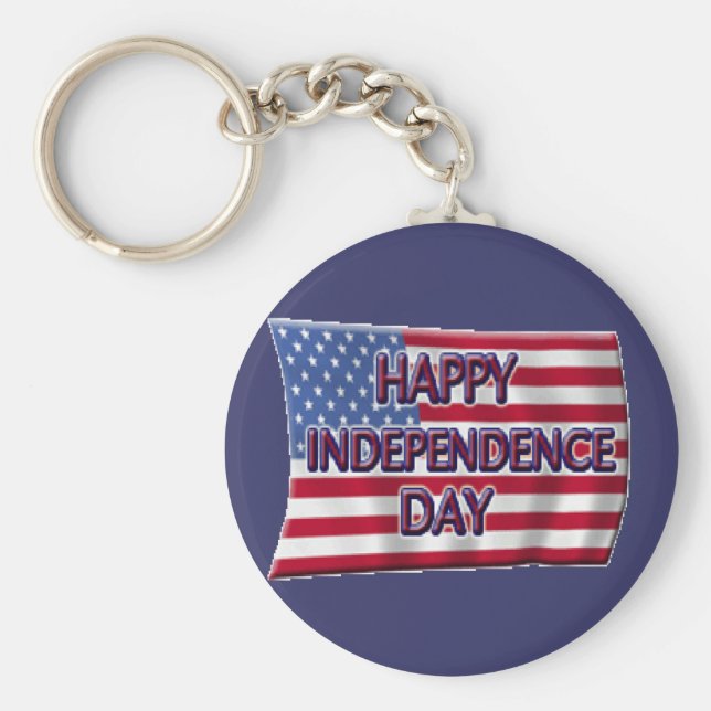 Llavero Feliz Día de la Independencia (Frente)