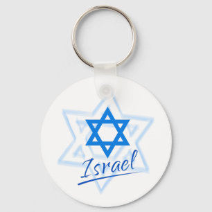 Llavero Feliz Día de la Independencia de Israel Estrella A