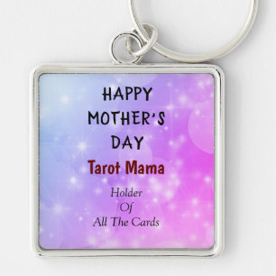 Llavero Feliz Día de la Madre Diseño de Tarot Mama