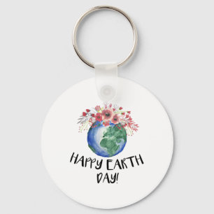 Llavero Feliz Día de la Tierra Día del Hippie del cambio e