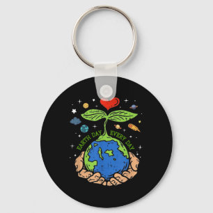 Llavero Feliz Día de la Tierra Salvar nuestro planeta Día