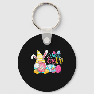 Llavero Feliz Día de Pascua Bunny Spring Gnome Huevo de Pa