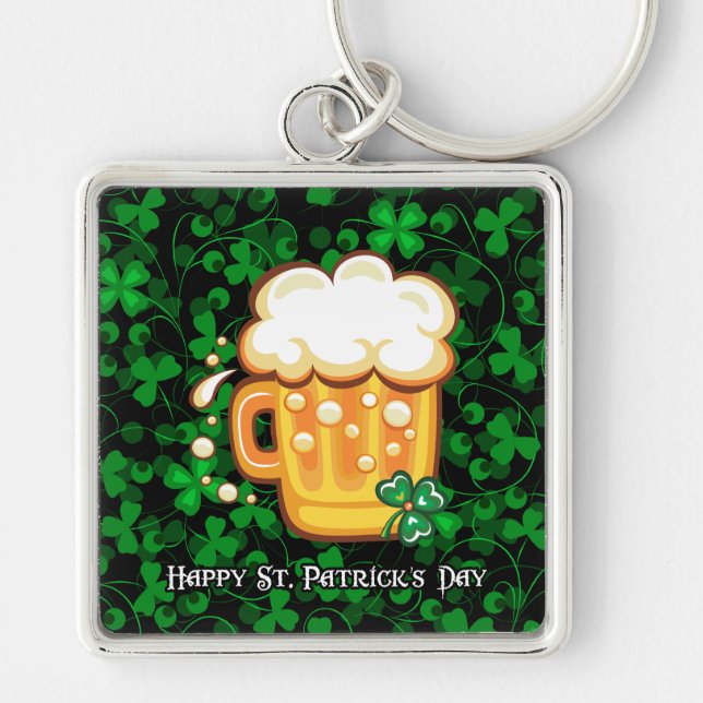Llavero Feliz Día de San Patricio 1 Keychain (Frente)