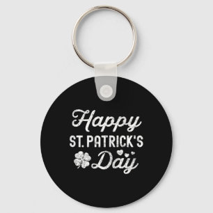 Llavero Feliz Día de San Patricio Shamrock Lucky Chicas mu