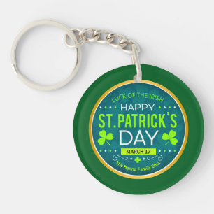 LLAVERO FELIZ DÍA DE SAN PATRICIOS, "SUERTE DE LOS IRLANDE