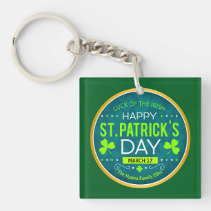 LLAVERO FELIZ DÍA DE SAN PATRICIOS, "SUERTE DE LOS IRLANDE