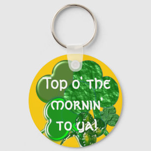 Llavero Feliz Día de San Patty - Keychain - Personalizar