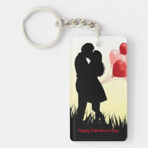 Llavero Feliz Día de San Valentín Keychain acrílico