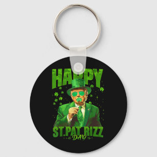 Llavero Feliz día de St Pat Rizz divertido día de San Patr