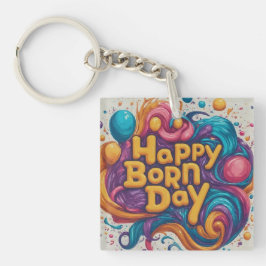 Llavero Feliz Día del Nacido