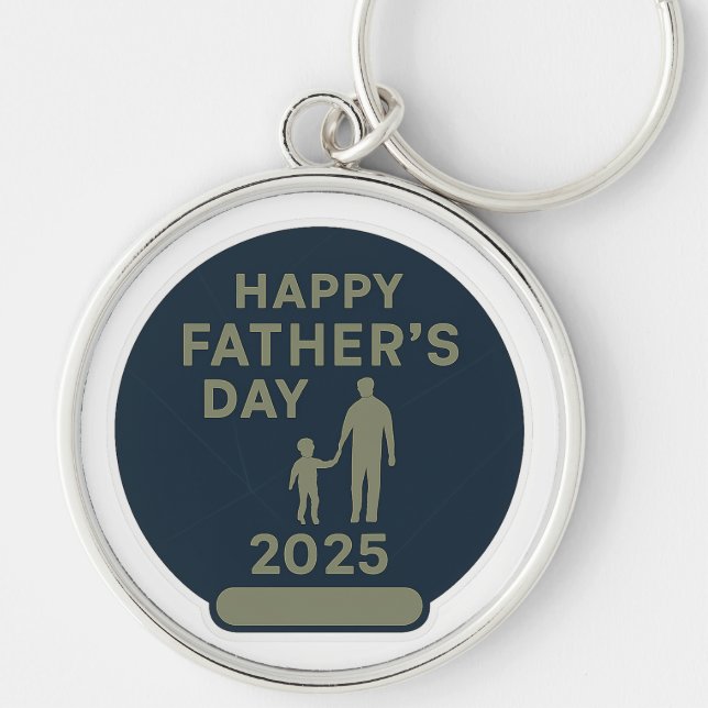 Llavero Feliz día del padre 2025 (Frente)