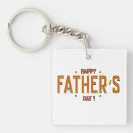 Llavero Feliz Día del Padre - Famoso regalo para el mundo
