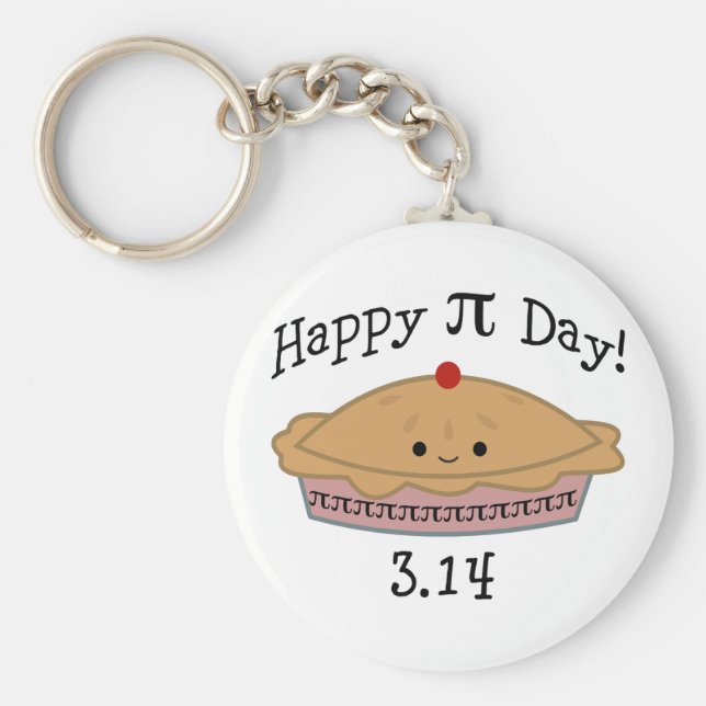 Llavero ¡Feliz Día Del Pi! (Frente)