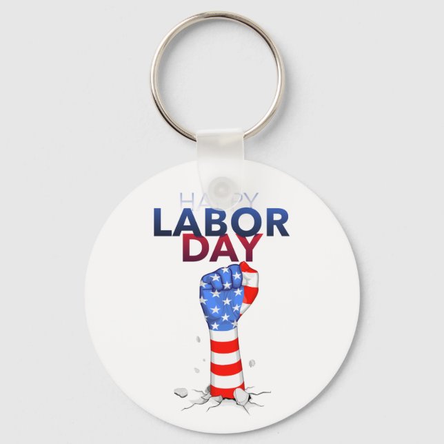 Llavero Feliz día del trabajo  (Anverso)