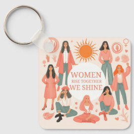 Llavero feliz día internacional de la mujer