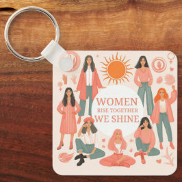 Llavero feliz día internacional de la mujer