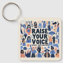 Llavero feliz día internacional de la mujer