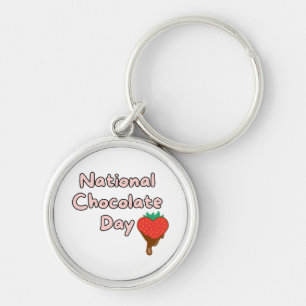 Llavero Feliz día nacional del chocolate