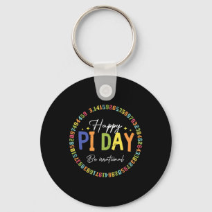 Llavero Feliz Día Pi Gracioso Math Lover Teacher 3.14 Pi N