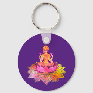 Llavero Feliz Diwali - Diosa Deepalavi Lakshmi 4