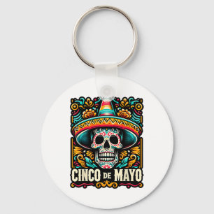 Llavero Feliz faldón de cinco de mayo en México