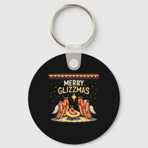 Llavero Feliz Glizzmas Humor De Perro Caliente Comida Grac