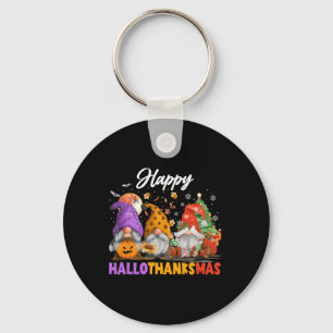 Llavero Feliz Gnome de Hallothanksmas Halloween Día de Acc