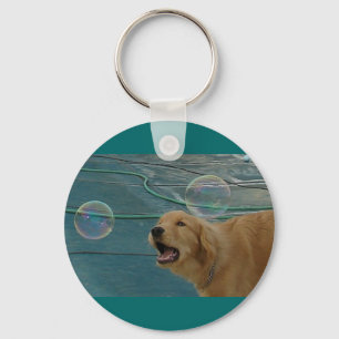 Llavero Feliz Golden Retriever